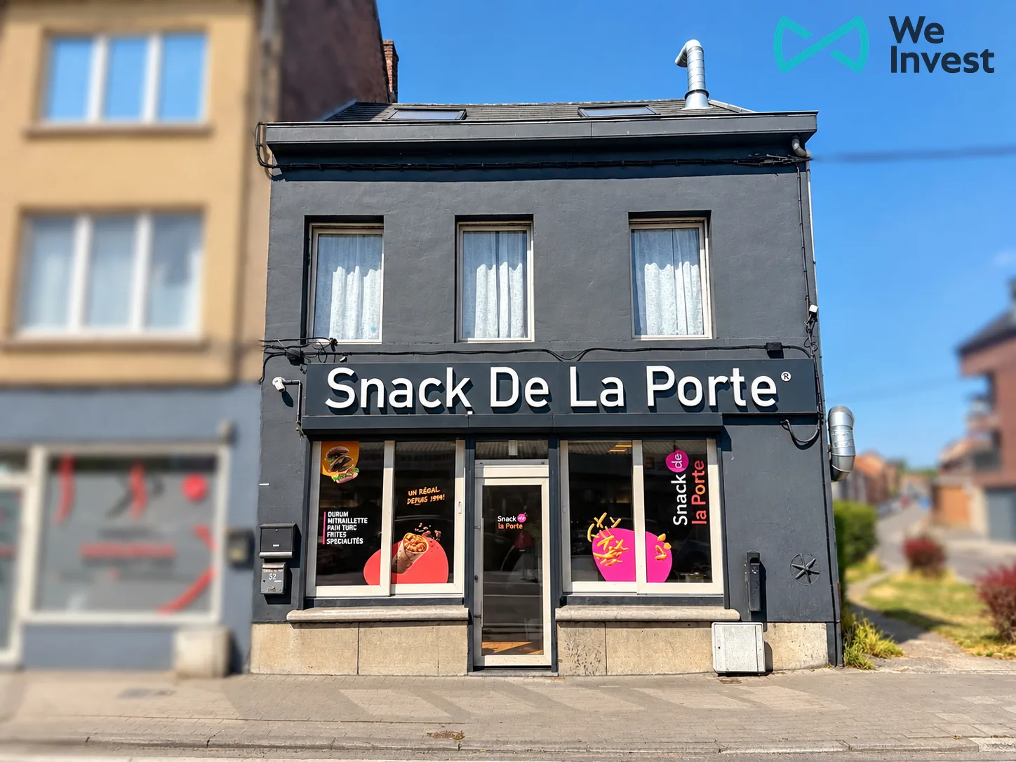 Maison de commerce avec Snack + logement à l'étage | Très bonne réputation & fréquentation