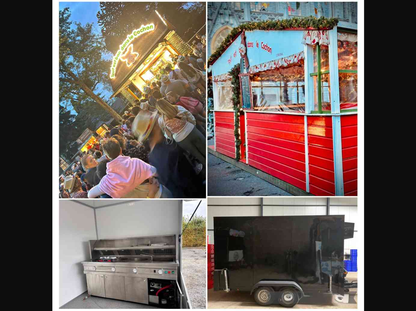 "Tout est bon dans le cochon" | Foodtruck événementiel populaire